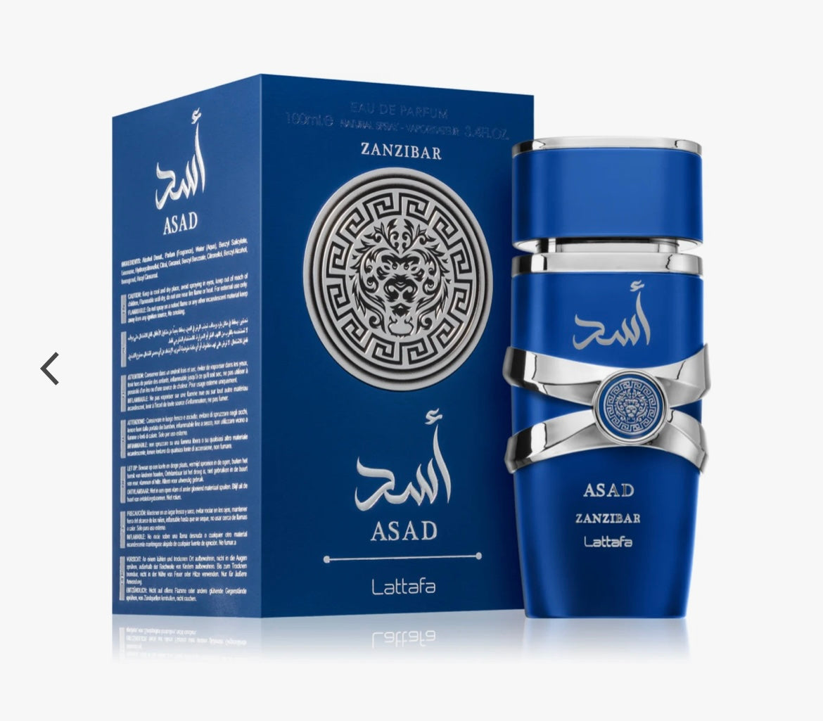 Asad Zanzibar by  Lattafa 100ml edp