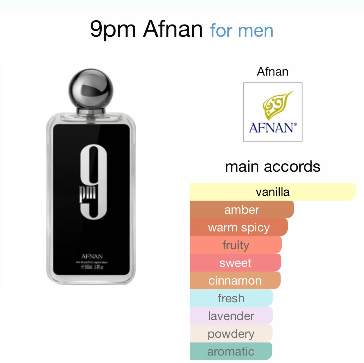 9pm 100ml EDP