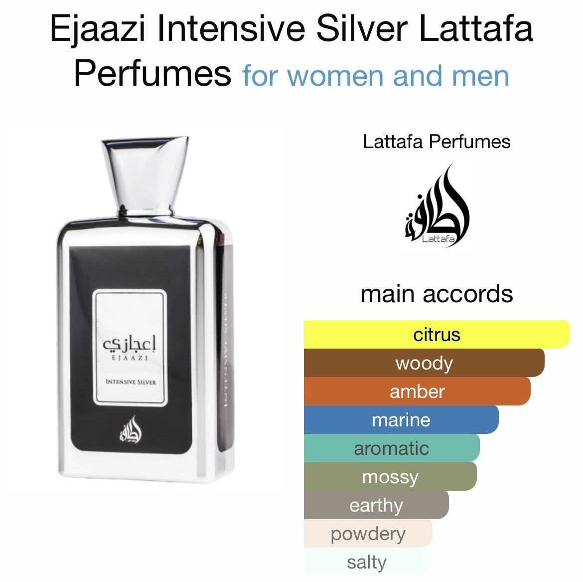 Ejazzi Silver 100ml EDP